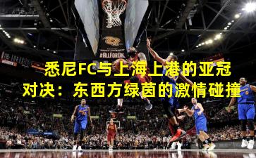悉尼FC与上海上港的亚冠对决：东西方绿茵的激情碰撞